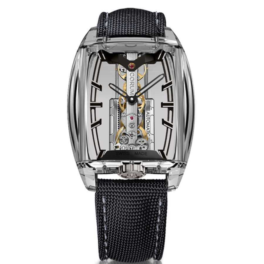 Main View of Corum Golden Bridge Avant-Garde 37mm Automatic B37.313.SN1.8N