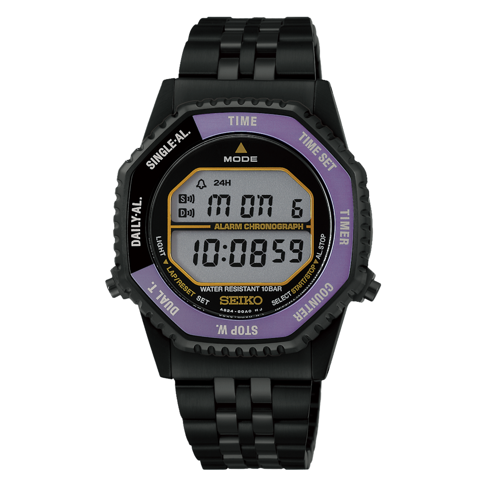 Main View of Seiko 145th Anniversary Limited Edition Digital Quartz HFL001