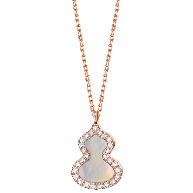 Front View Of Qeelin Petite Wulu Necklace 