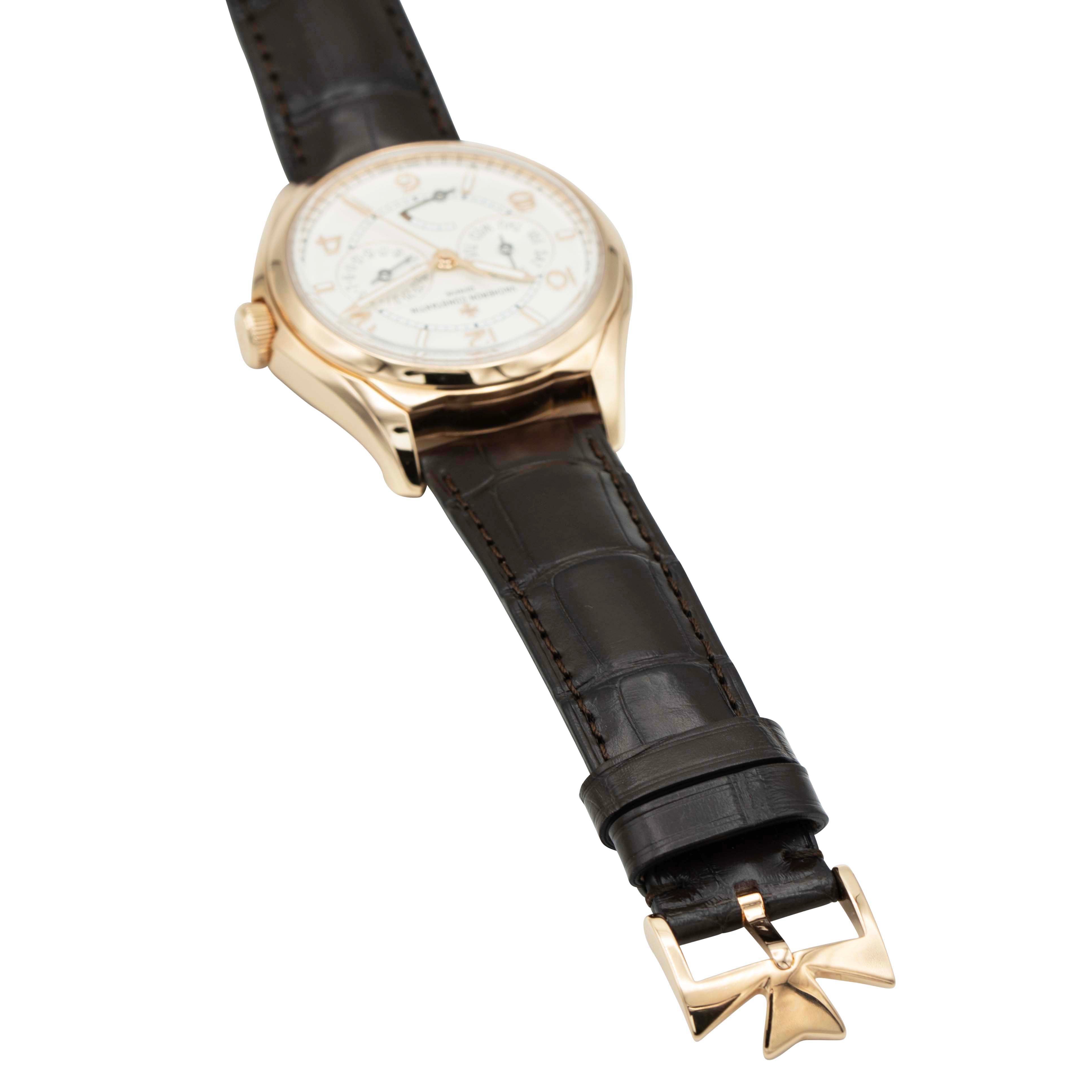 Vacheron Constantin 4400E/000R-B436 | FiftySix Day-Date Rose Gold Watch strap 2