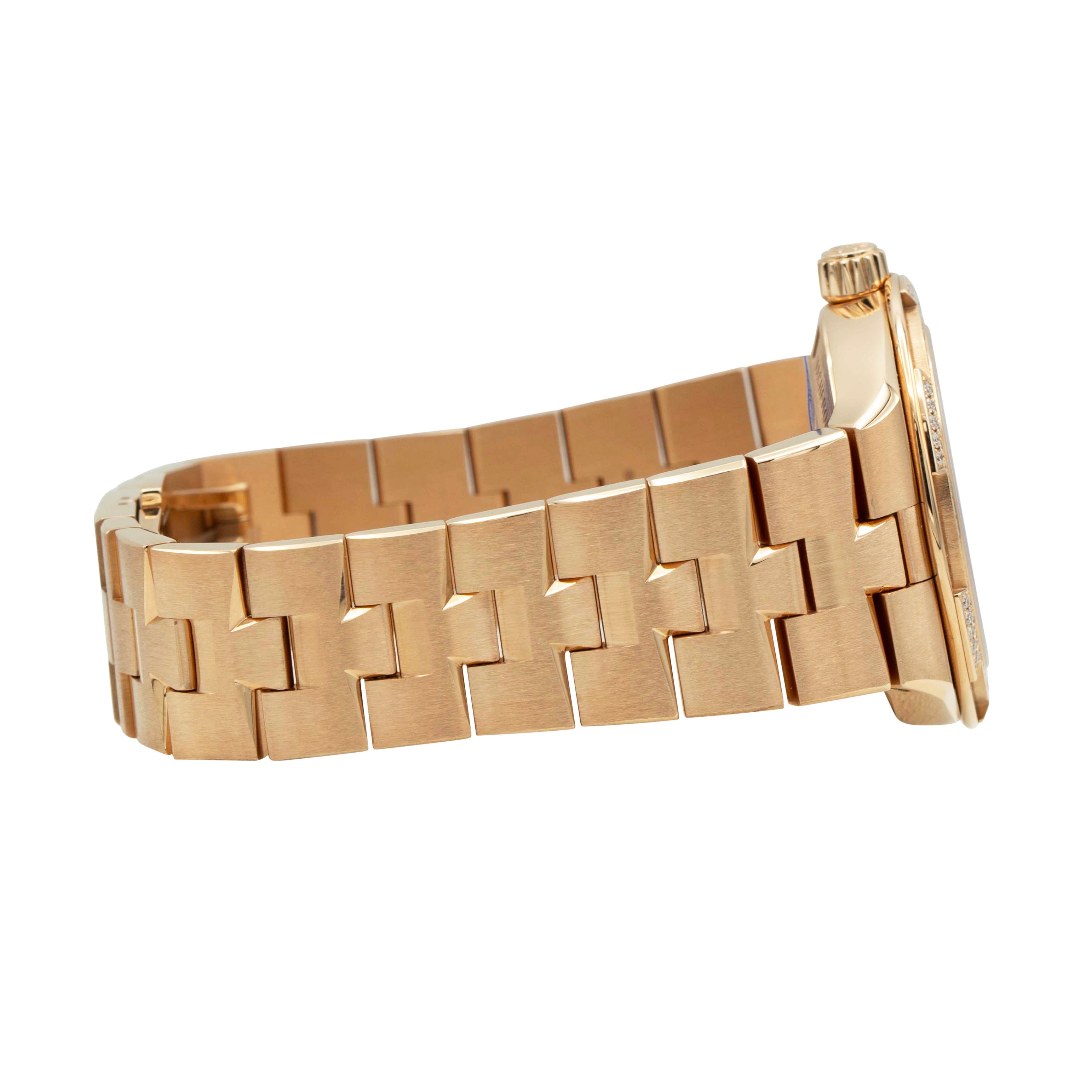 Vacheron Constantin 4605V/200R-B978 Pink Gold Overseas Blue Dial 35mm Watch bracelet 2