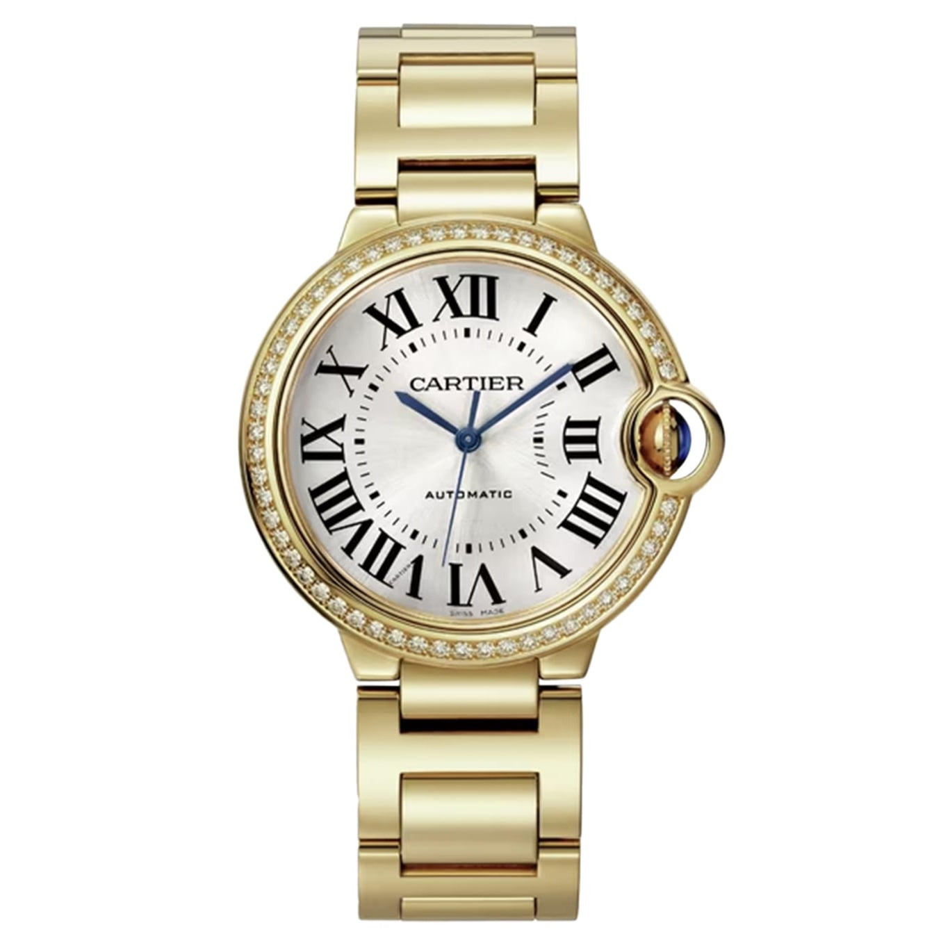 Cartier Ballon Bleu Yellow Gold 36mm North and South America Exclusive WJBB0070