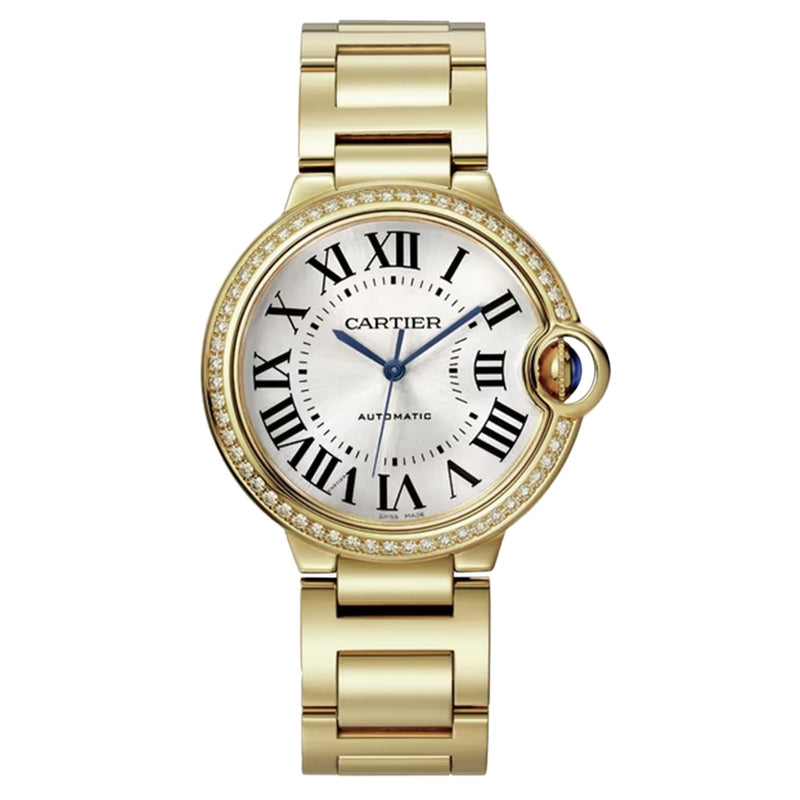 Cartier Ballon Bleu Yellow Gold 36mm North and South America Exclusive WJBB0070