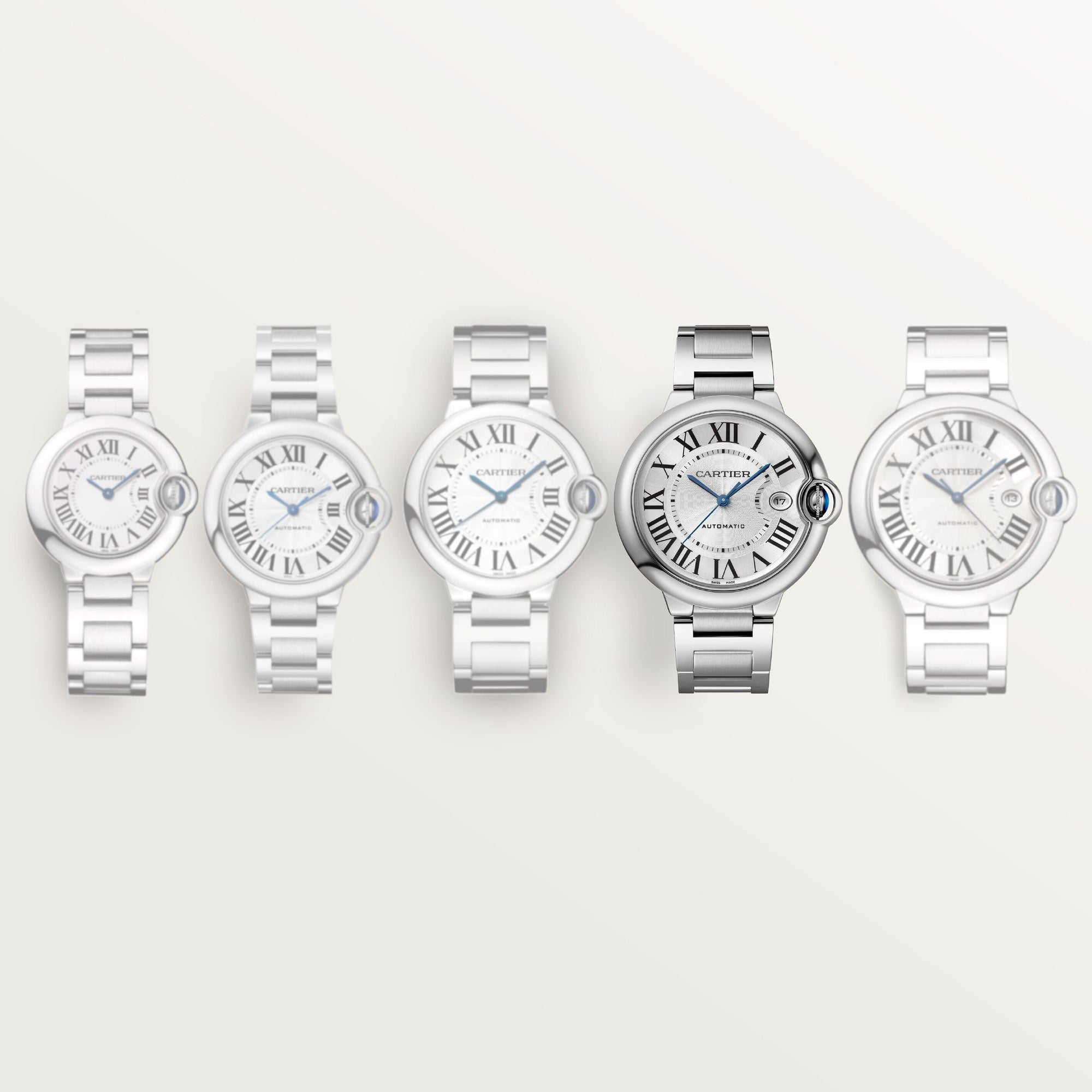 Cartier Ballon Bleu Size Comparisons