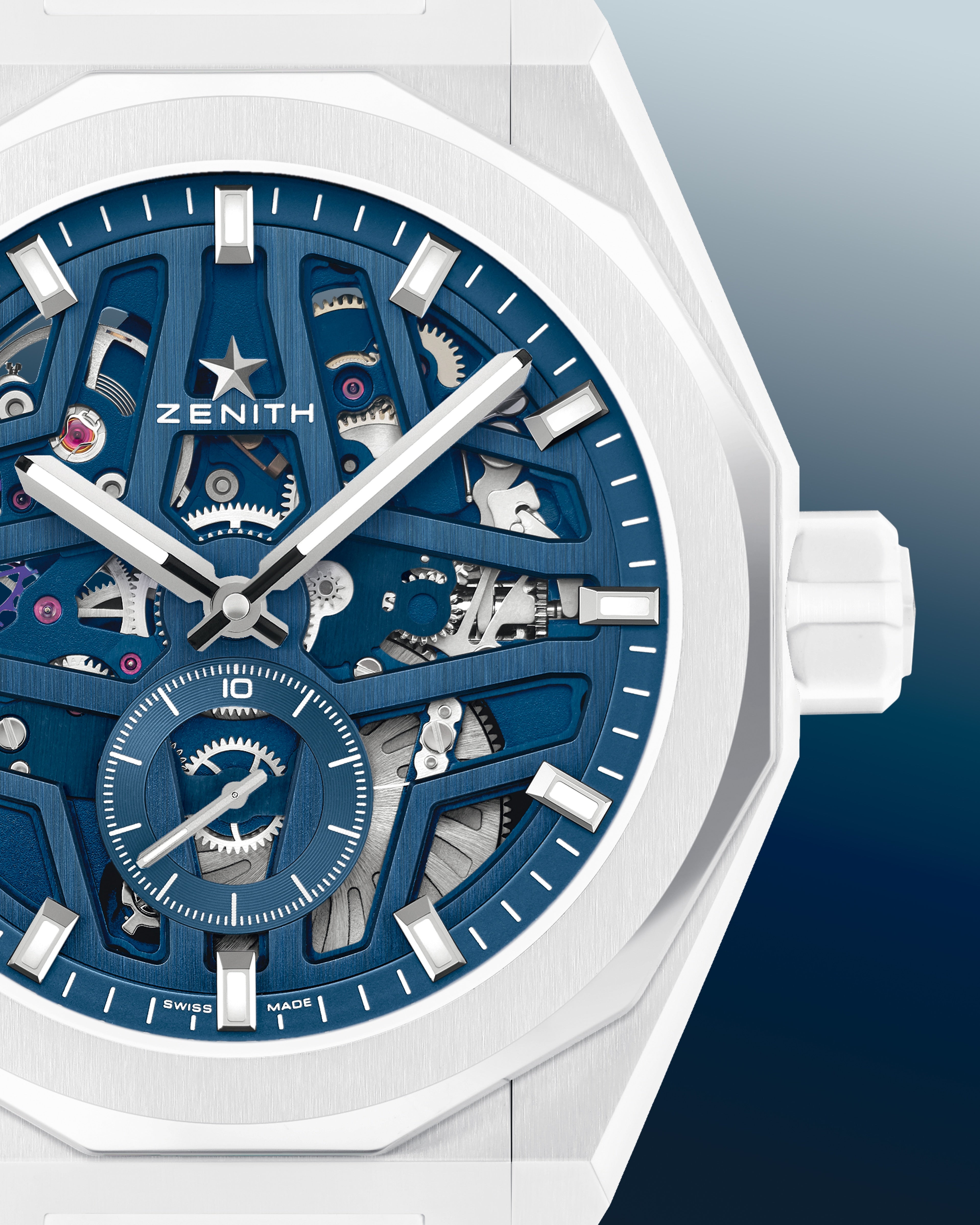 Zenith 49.9301.3620/79.I001 Defy Skyline Skeleton White Ceramic Watch