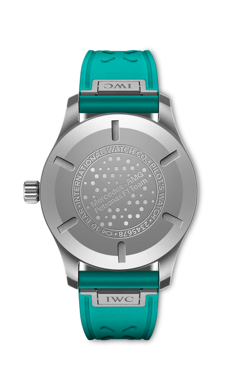 Back View: IWC Pilot’s Watch Mark XX Mercedes-AMG PETRONAS Formula One™ Team IW328210