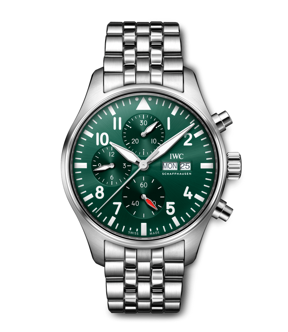 IWC Pilot's Watch Chronograph Green 43 IW378006