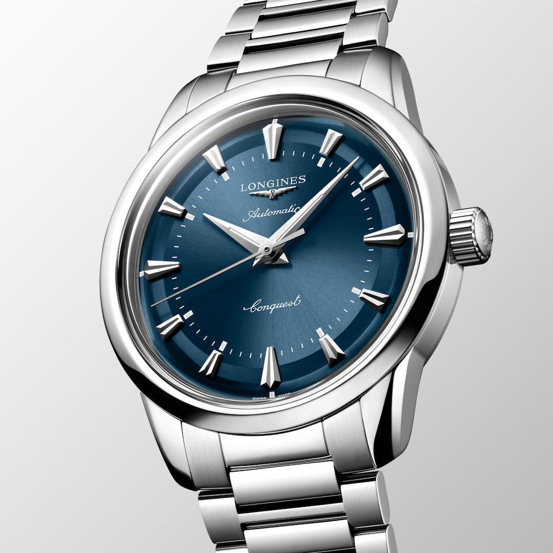L16494926 | Longines Conquest 38mm Blue Steel Watch L1.649.4.92.6