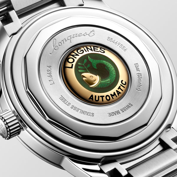 Back view of Longines Conquest Automatic 38mm L16494926