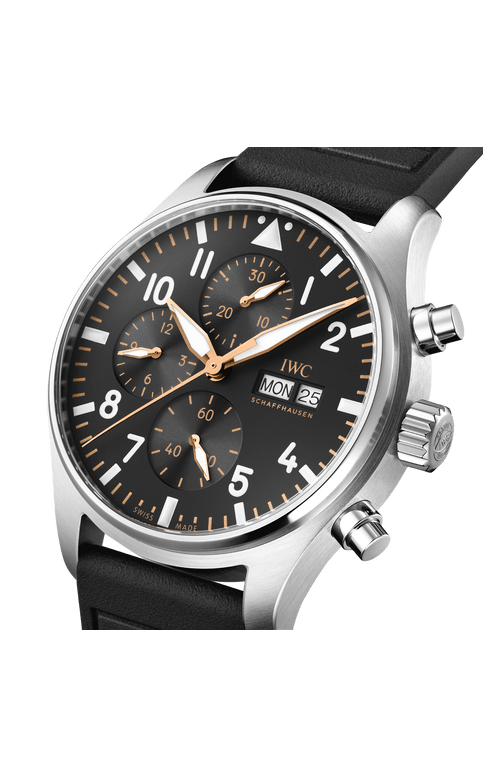 Dial view: IWC Pilot’s Watch Chronograph APXGP 43mm IW378009