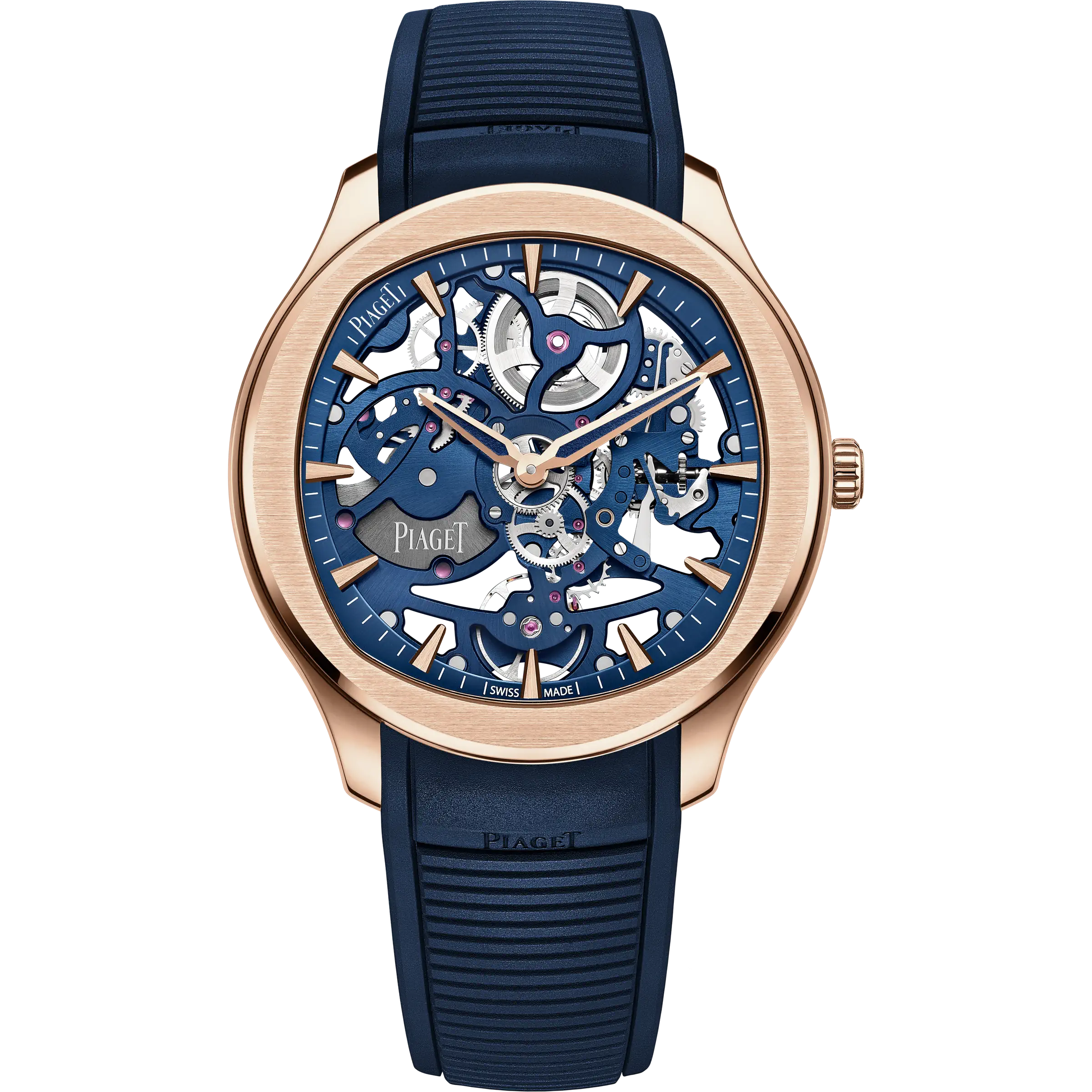 Front View Of Piaget Polo Skeleton Watch.