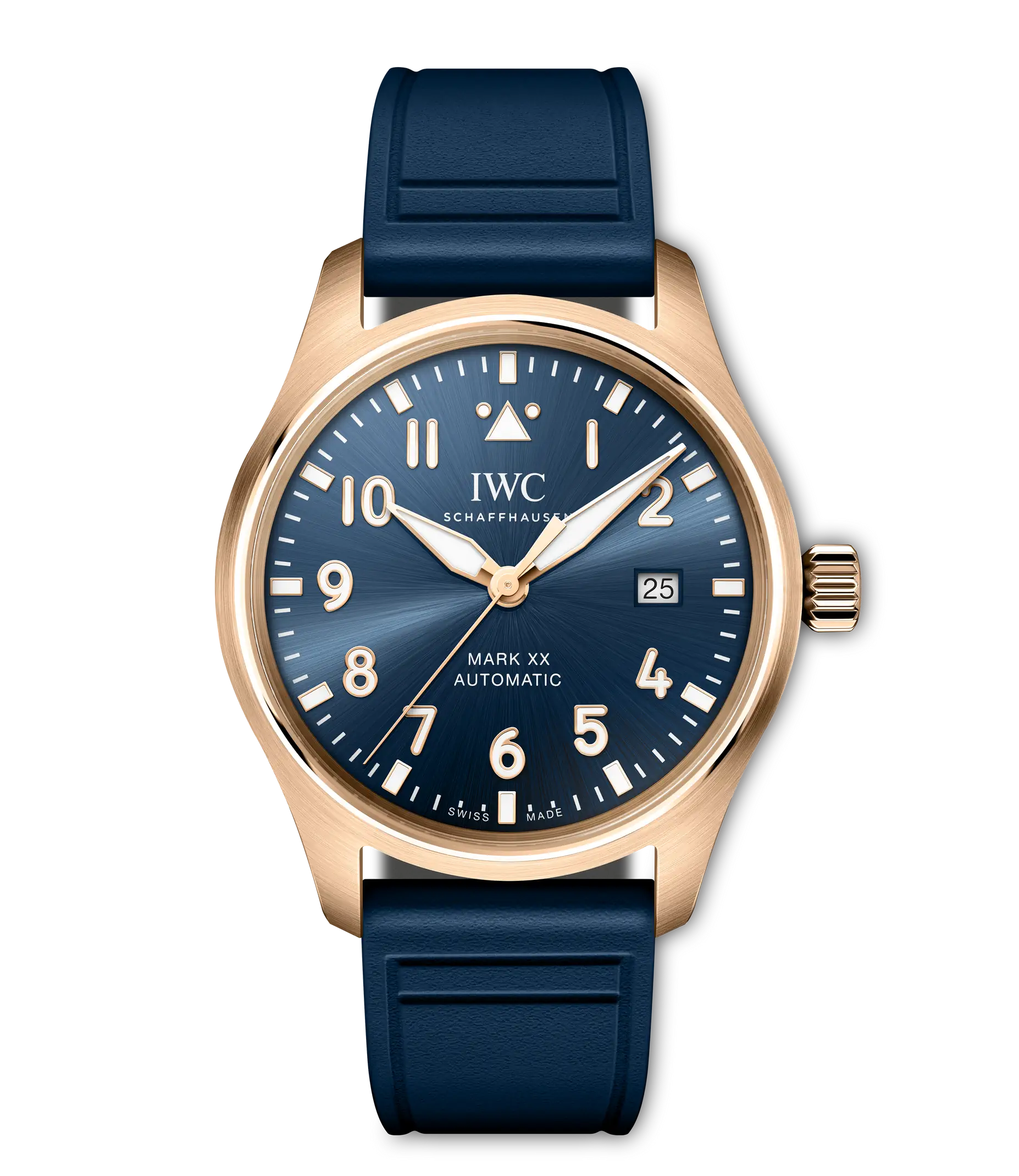 Front View Of IWC Pilot's Watch Mark XX Le Petit Prince Watch.
