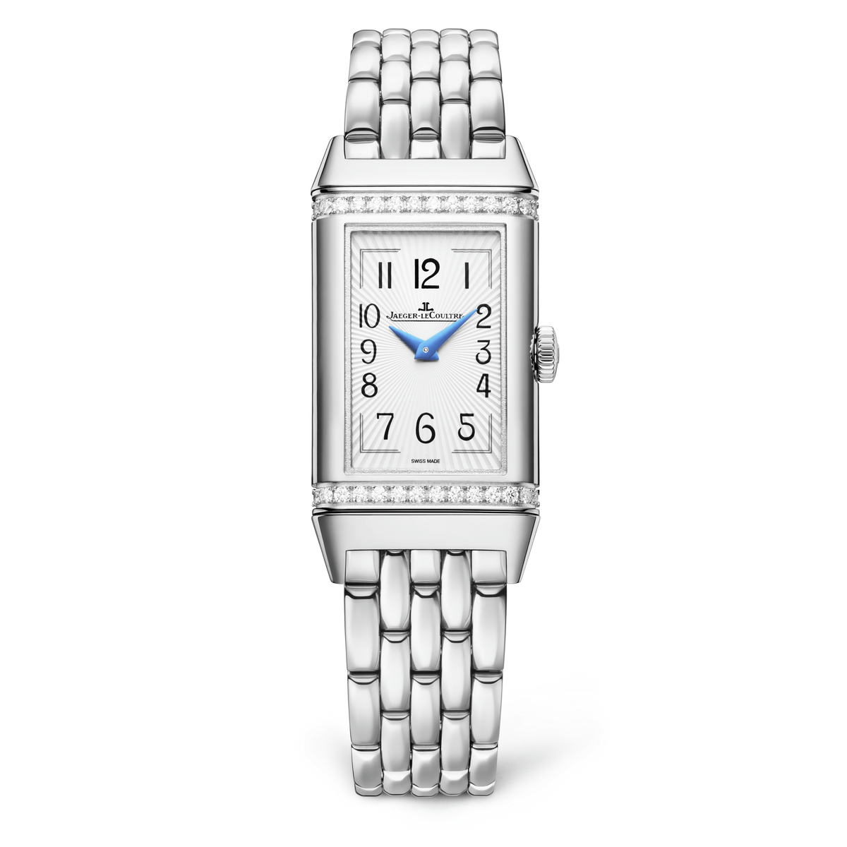 Jaeger-LeCoultre Reverso One Duetto Stainless Steel Diamonds Q334818J