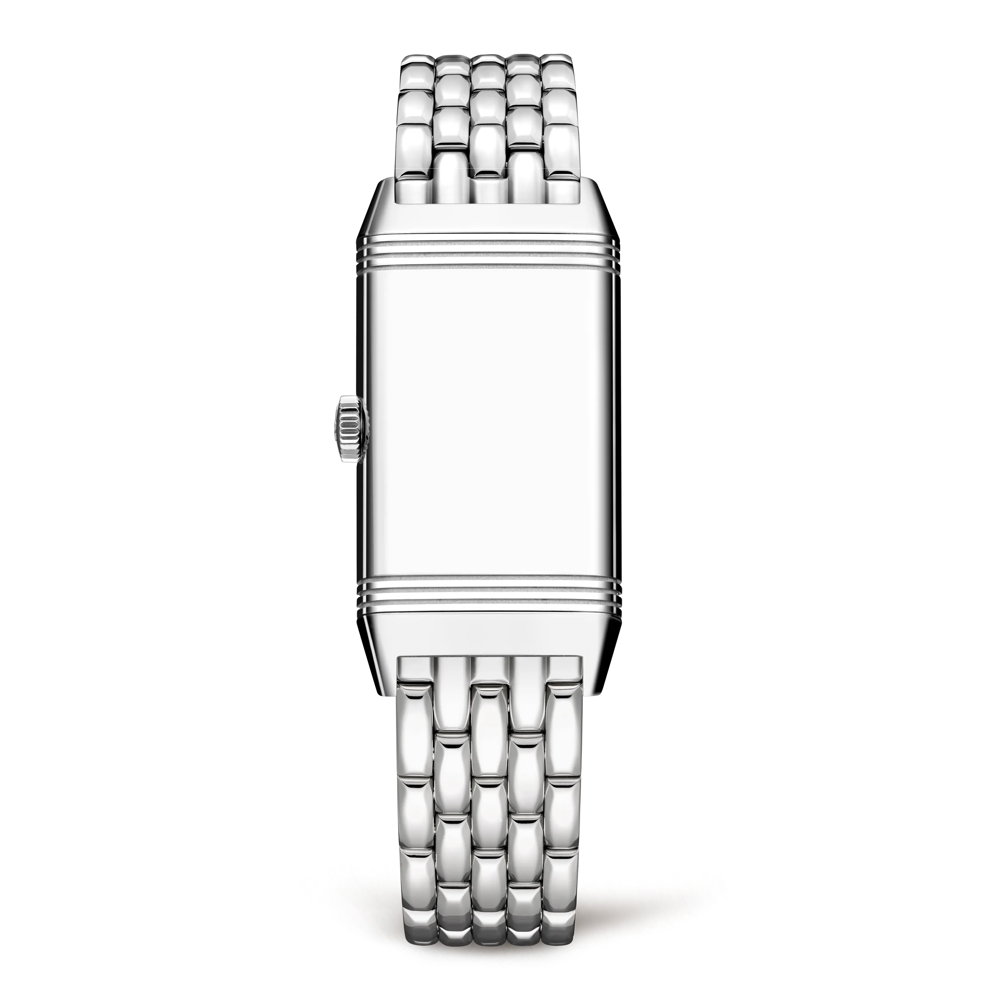 Back View of Reverso One Monoface 40.1 x 20 mm Quartz Steel Diamond Watch Q3288121