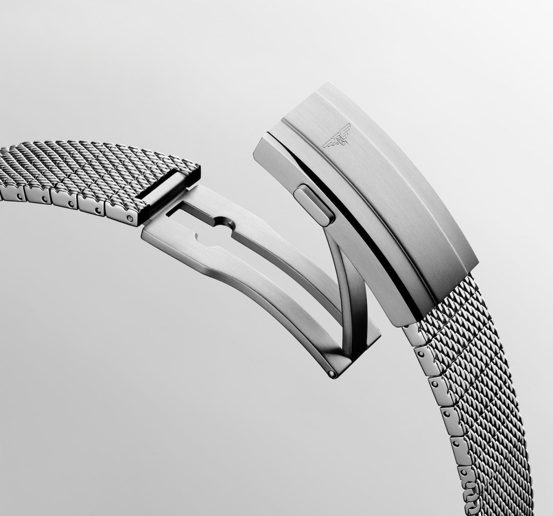 Open clasp view Longines HydroConquest Automatic Black 39mm/42mm L37794906/L37884906