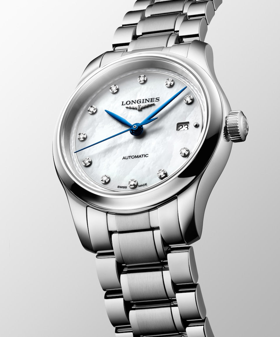 Poster View of LONGINES MASTER COLLECTION, Automatic watch, 30.00 mm, stainless steel, L2.449.4.87.6