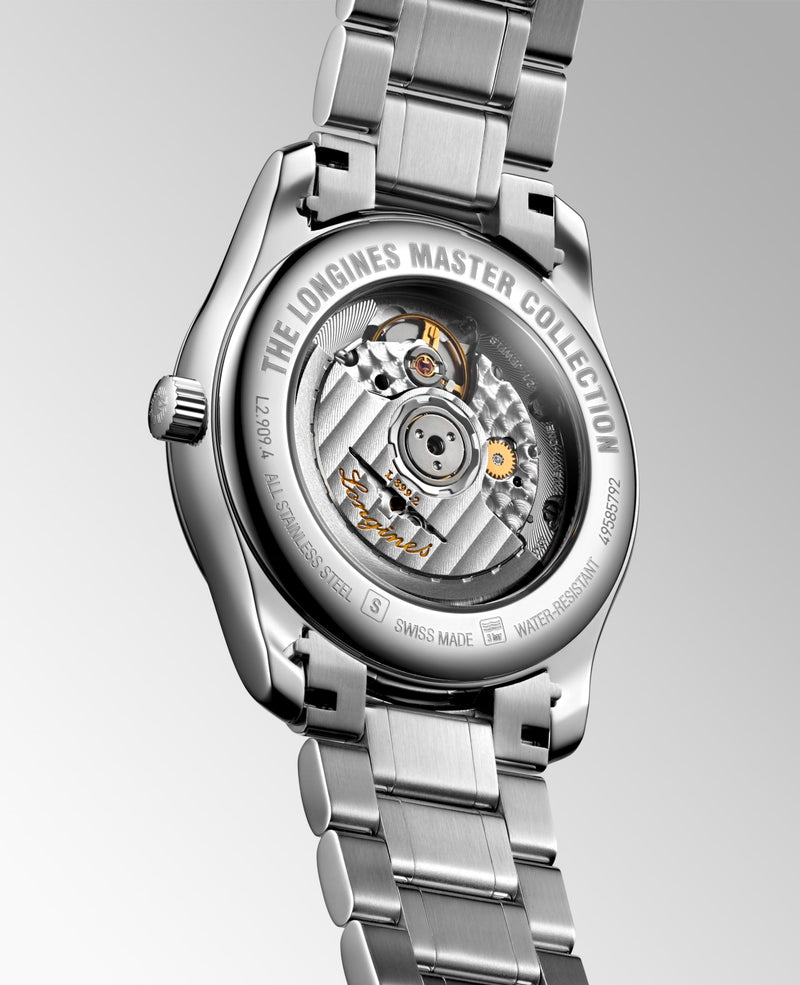 Master Collection 40mm Stainless Steel with Moon Phase