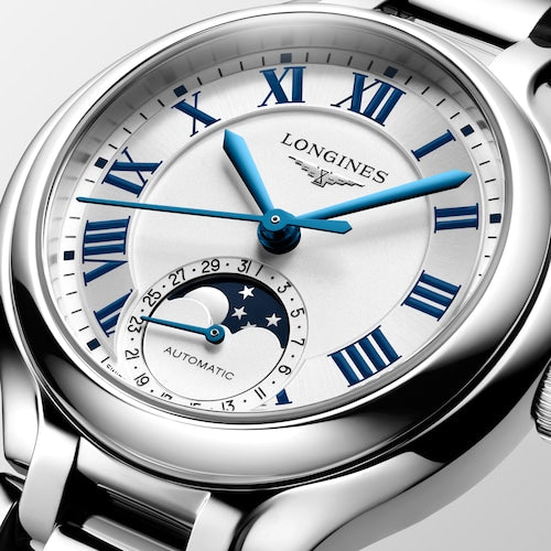 Dial View PrimaLuna Stainless Steel Moon Phase 34mm L81264716