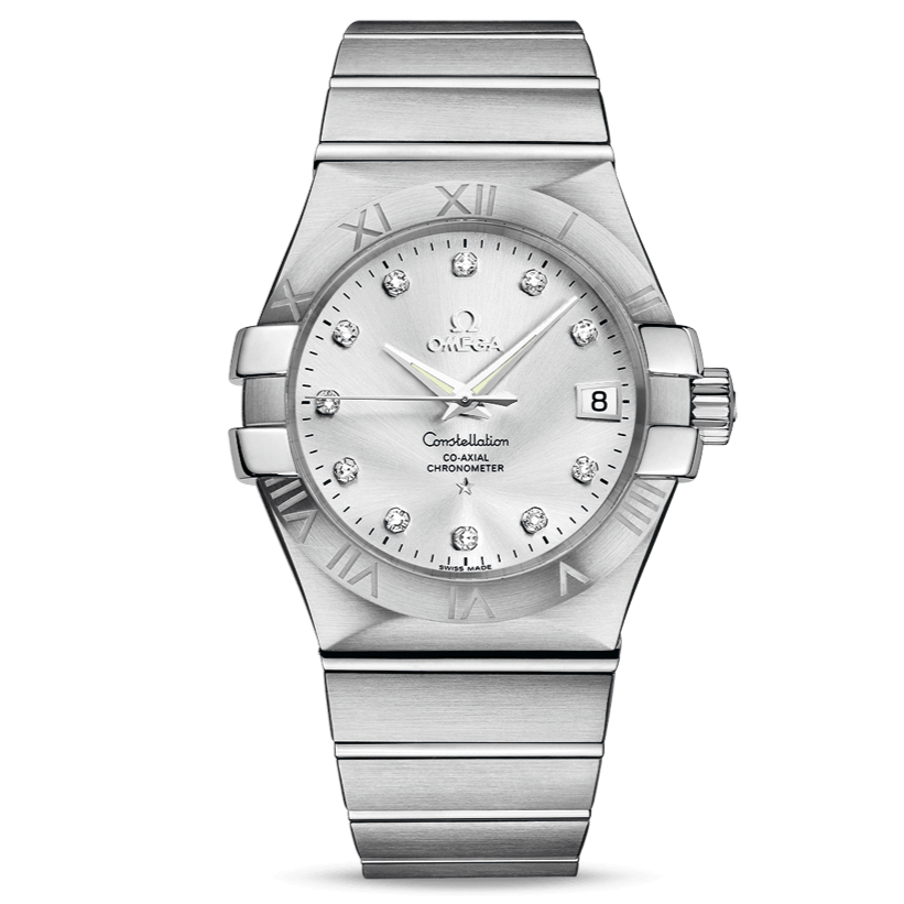 Omega Constellation Co-Axial Date Diamonds 35mm 12310352052001 123.10.35.20.52.001