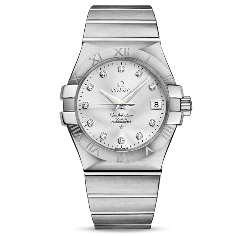 Omega Constellation Co-Axial Date Diamonds 35mm 12310352052001 123.10.35.20.52.001