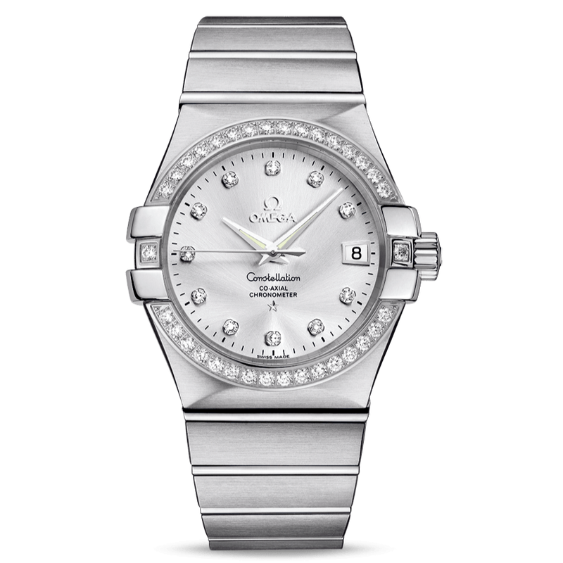Omega Constellation Co-Axial Date Diamonds 35 mm 12315352052001