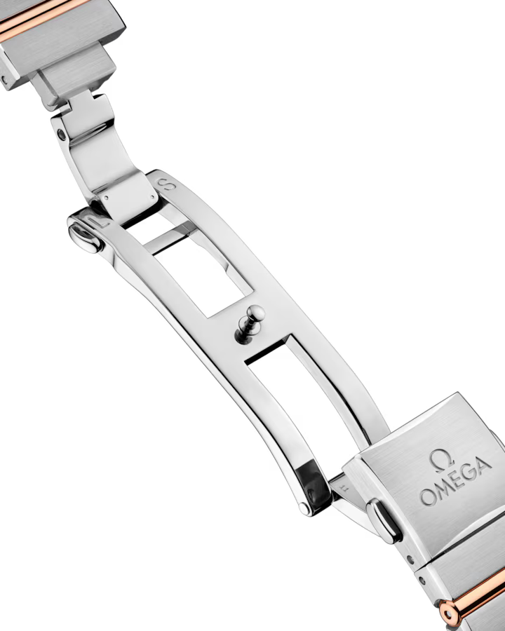 Omega Constellation 28 mm, steel ‑ Sedna™ gold on steel 131.20.28.60.63.001