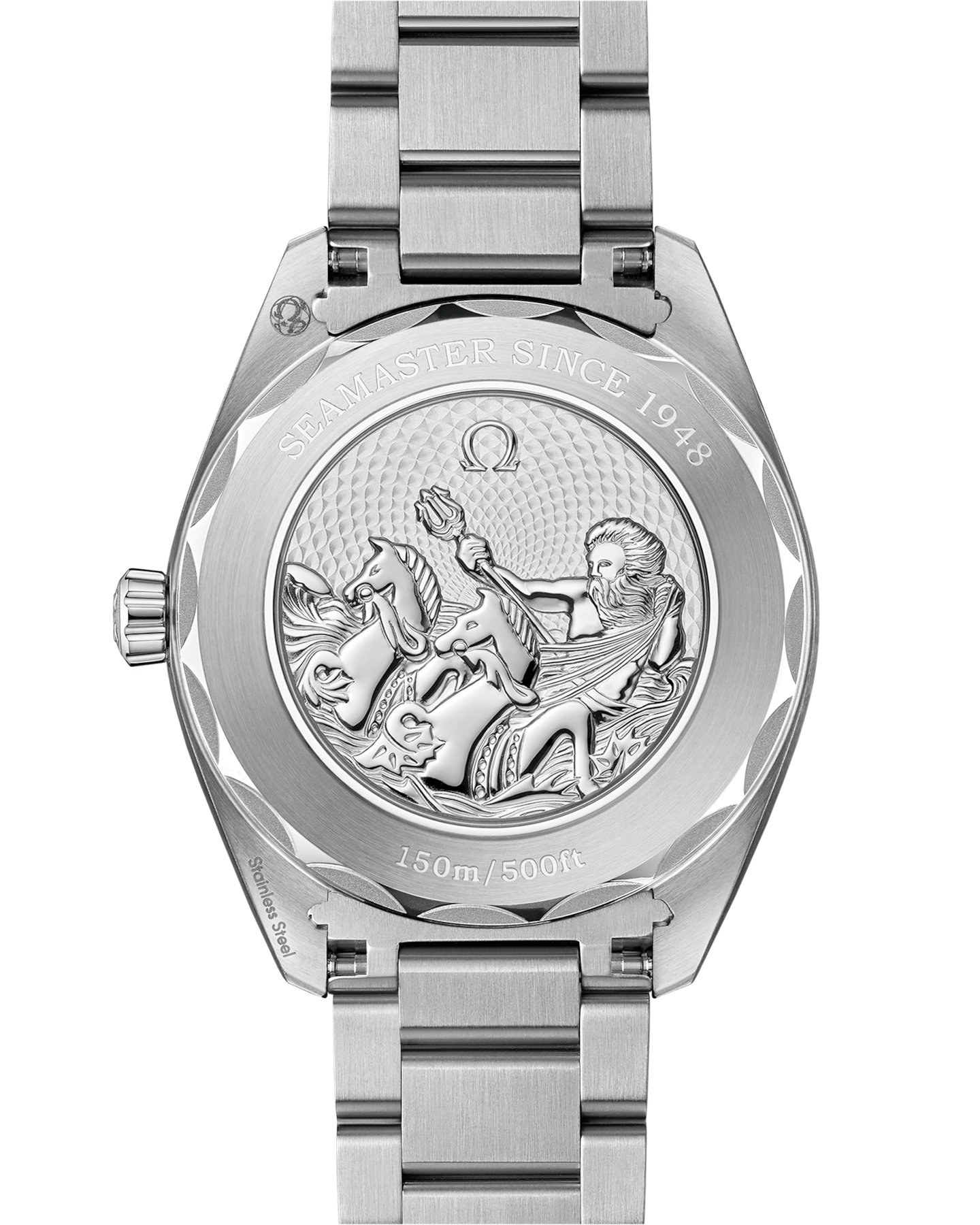 Omega Seamaster Aqua Terra Summer Blue 41mm Bracelet caseback