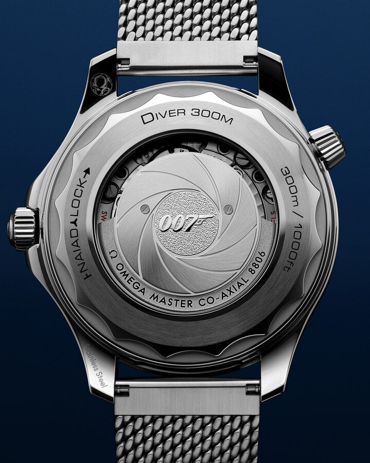 Omega Seamaster Diver 300M James Bond Edition Automatic Watch caseback 2