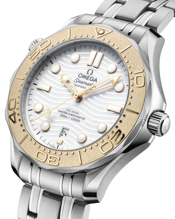 OMEGA Paris 2024 Olympic Seamaster Diver 300m Watch 52221422004001 Automatic Diver dial