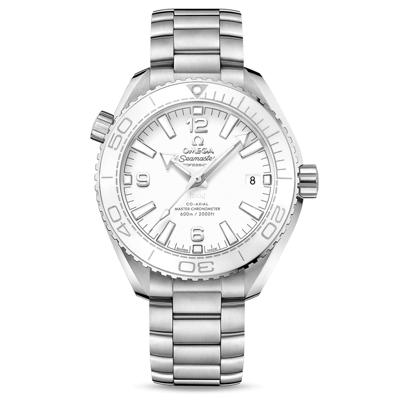 OMEGA Planet Ocean Artic White 39.5mm 215.30.40.20.04.001 Carat