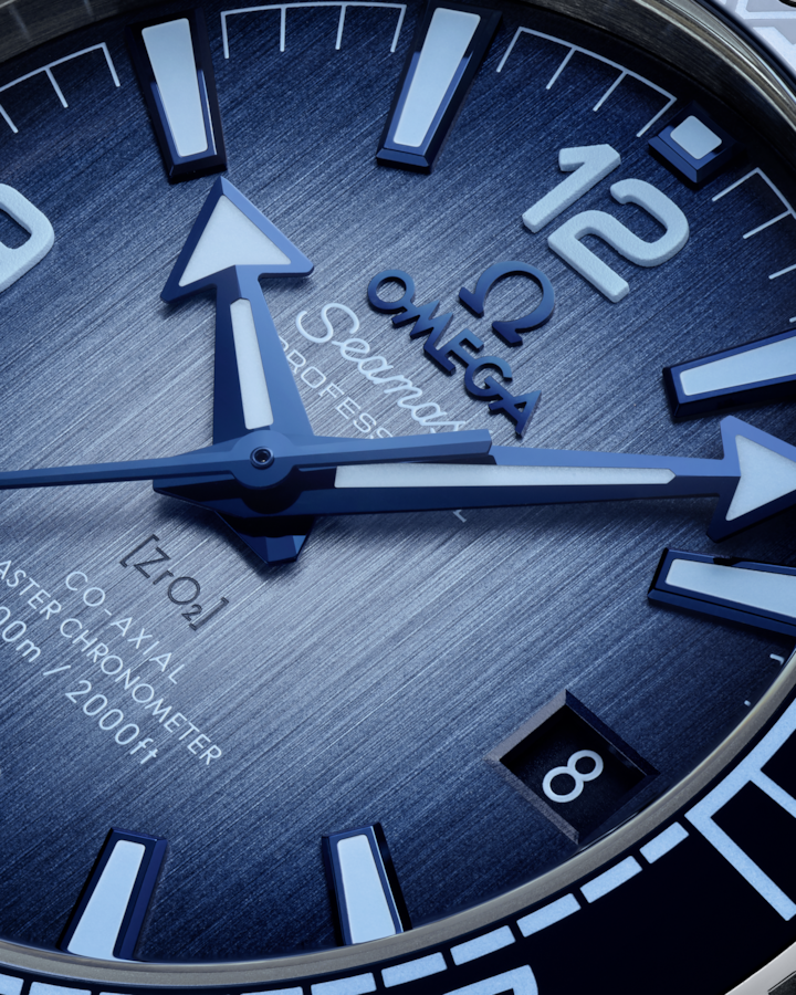 Omega Seamaster Planet Ocean 600m Summer Blue 39.5mm dial