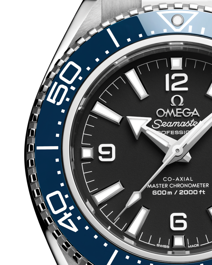 Dial View: Omega Seamaster Planet Ocean 600M Steel 217.30.42.21.01.002