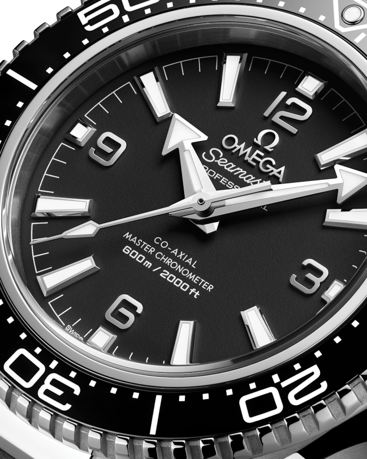 Dial View: Omega Seamaster Planet Ocean 600M Steel 217.32.42.21.01.001