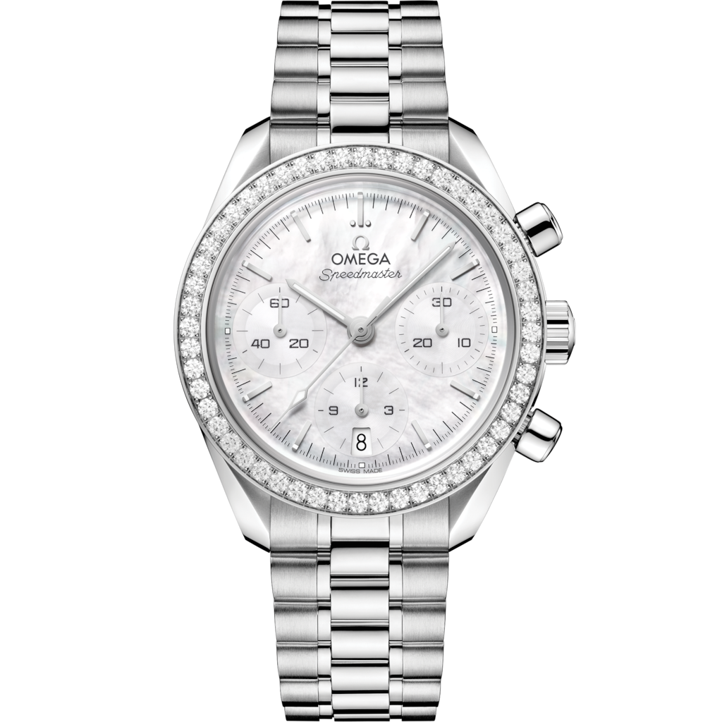 Speedmaster 38 Speedmaster Steel Chronometer Watch 324.15.38.50.05.001