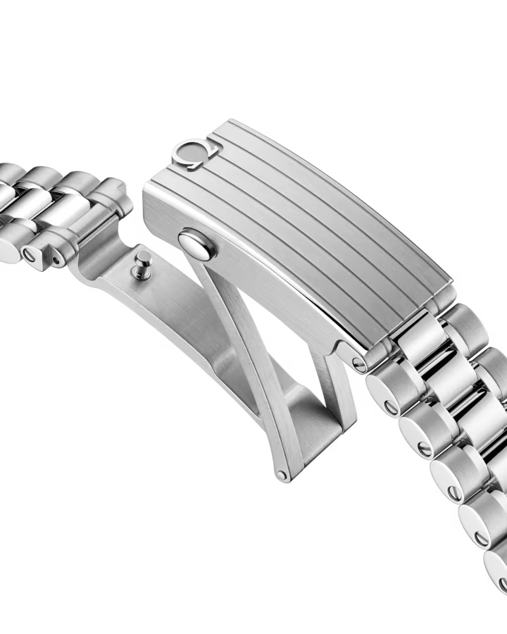 Strap view of Omega Speedmaster 38 Co-Axial Chronometer Chronograph 38mm Watch - 324.15.38.50.05.001