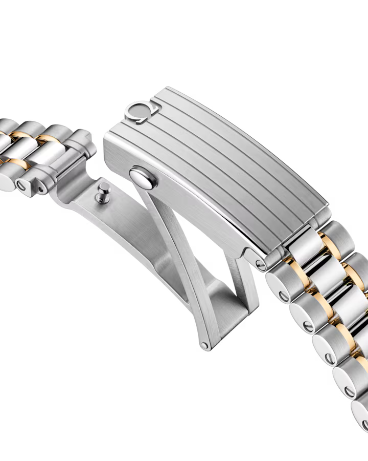Strap view of Omega Speedmaster 38 Co-Axial Chronometer Chronograph 38mm Watch - 324.20.38.50.02.001