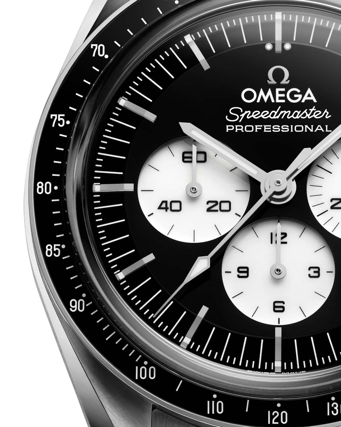 OMEGA Speedmaster Professional Moonwatch "Reverse Panda" dial