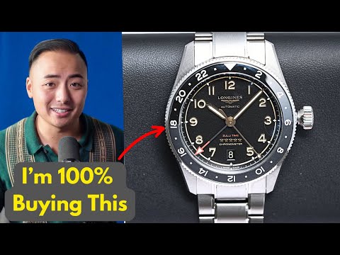 Longines L38021536 Spirit Zulu Time Titanium Anthracite Dial Watch