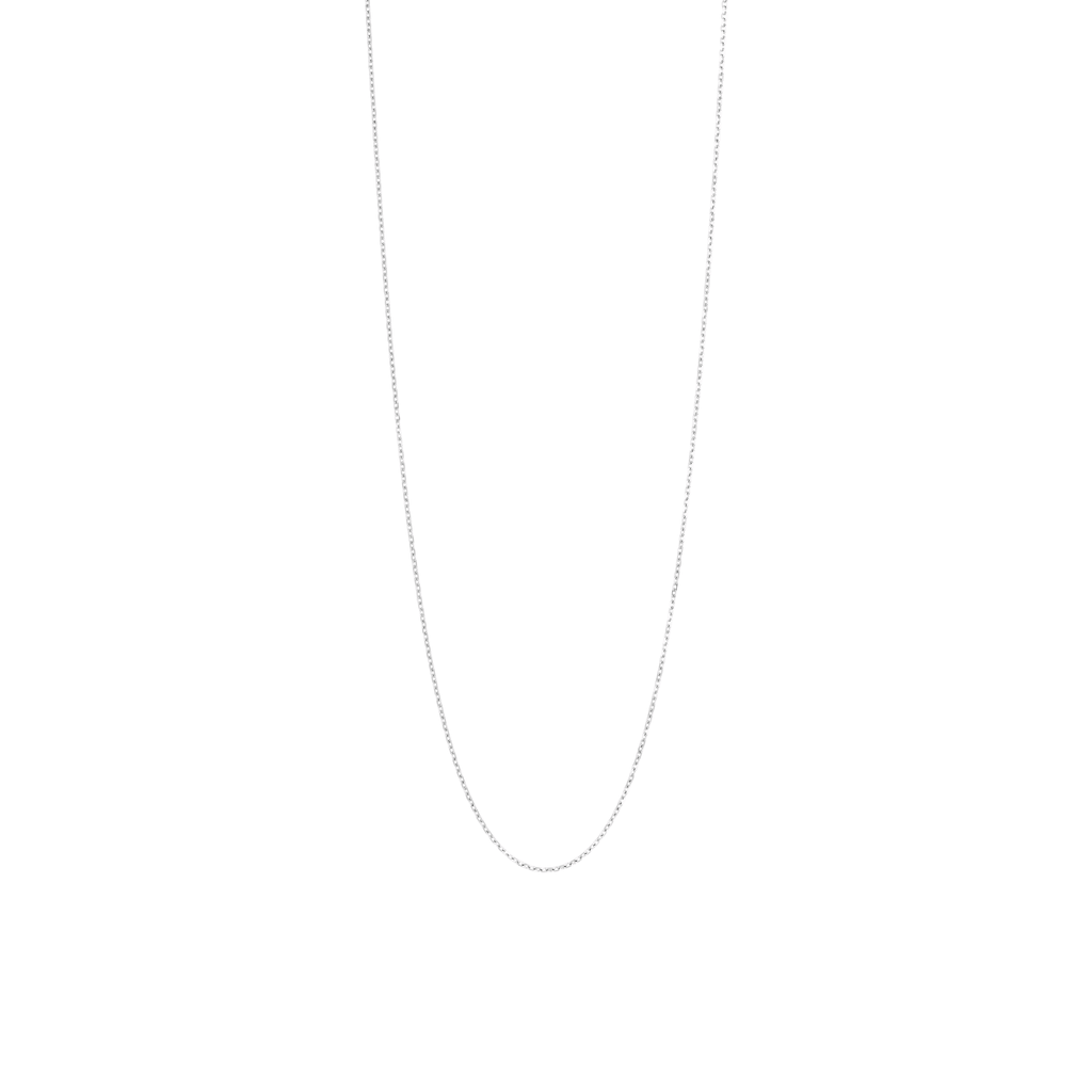 20" necklace in 18K white gold