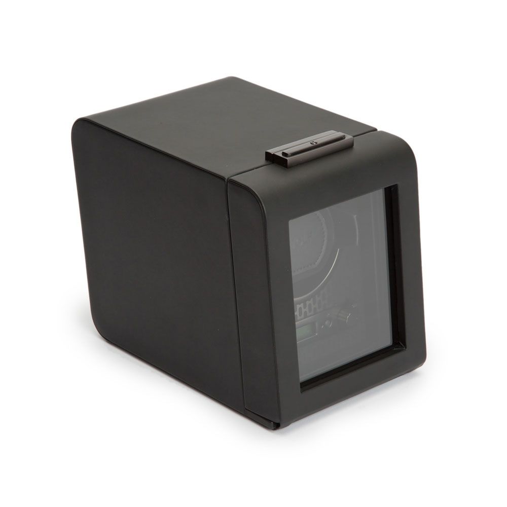 Side View Of Wolf 1834 Axis Single Watch Winder.