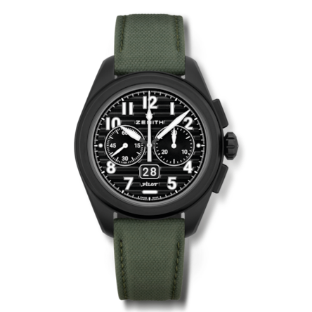 Pilot Flyback Chronograph Black Ceramic