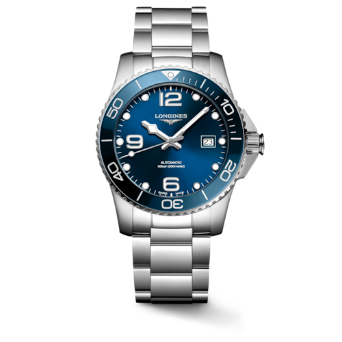 Longines HydroConquest 41mm Stainless Steel Diving Watch L37814966