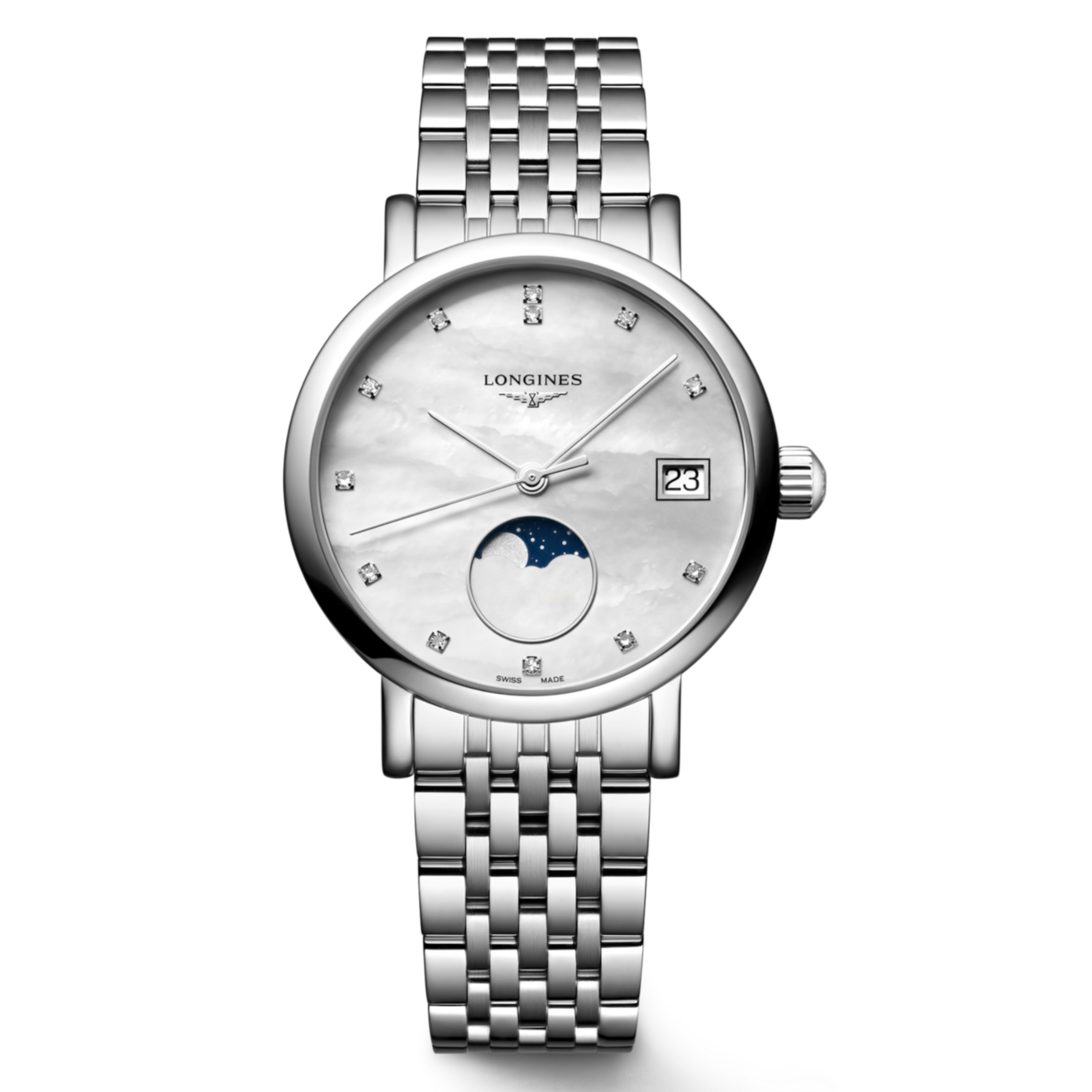 Longines Elegant Collection Moon Phase 30mm L43304876
