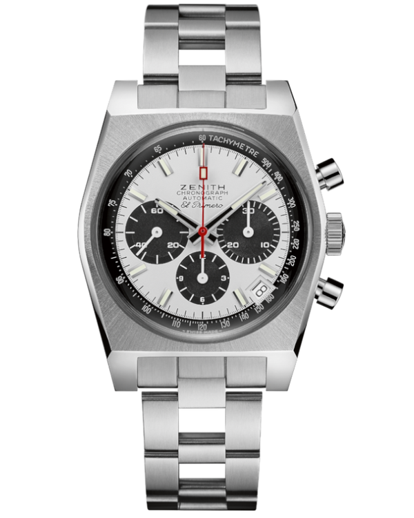 Zenith 50th El Primero Anniversary A384 Revival with Ladder Bracelet 03.A384.400/21.M384