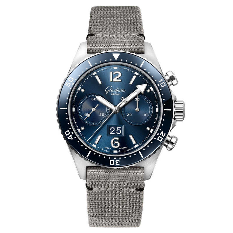 Spezialist SeaQ Chronograph Blue Dial 43.2mm