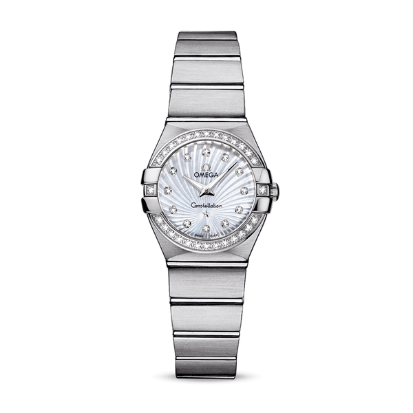 Omega Constellation Quartz Diamonds 24mm 123.15.24.60.55.002