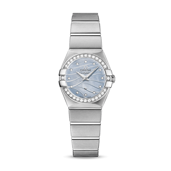 Omega Constellation Quartz Diamonds 24mm 123.15.24.60.57.001