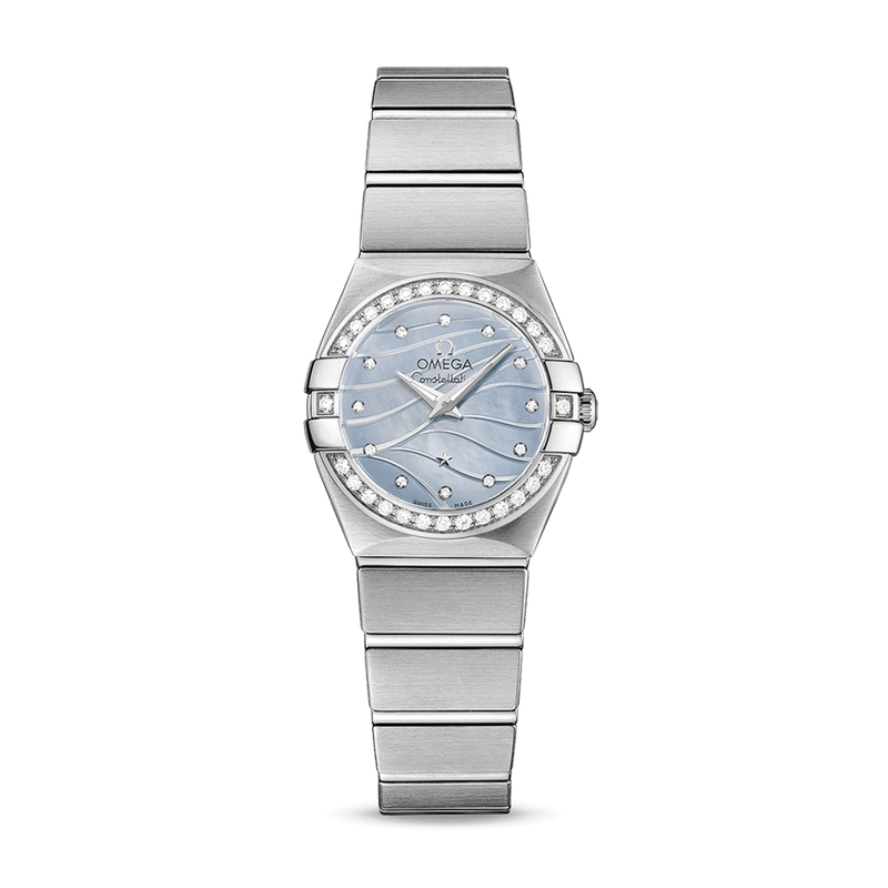 Omega Constellation Quartz Diamonds 24mm 123.15.24.60.57.001