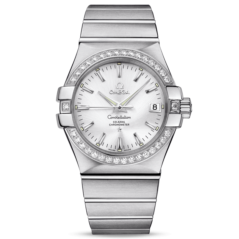 Omega Constellation Co-Axial Date Diamonds 35 mm 12315352002001