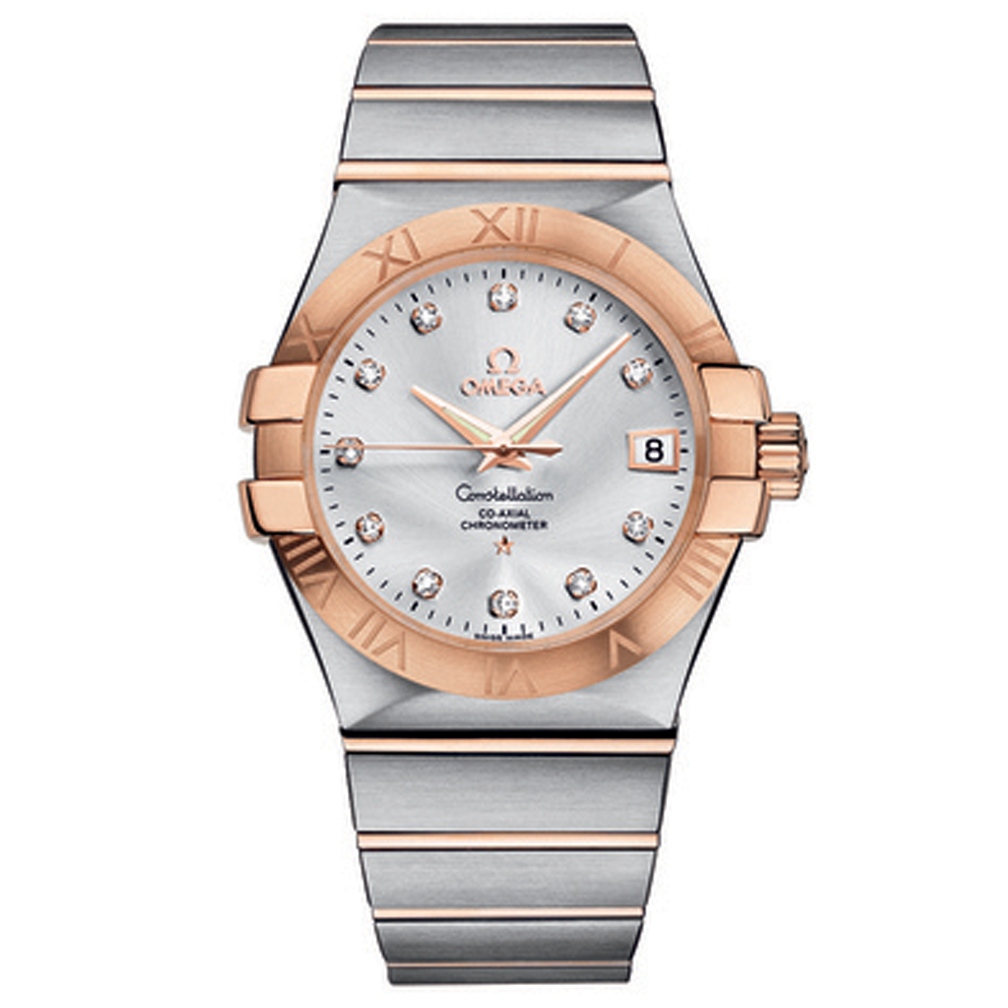Omega Constellation Co-Axial Date Diamonds 35 mm 12320352052001